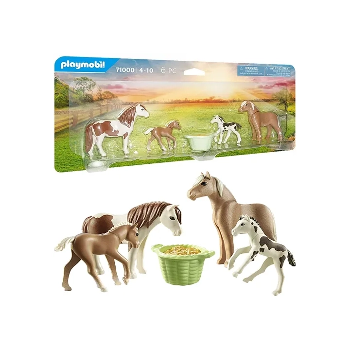 PLAYMOBIL 71000 Country 2 Icelandic ponies foals