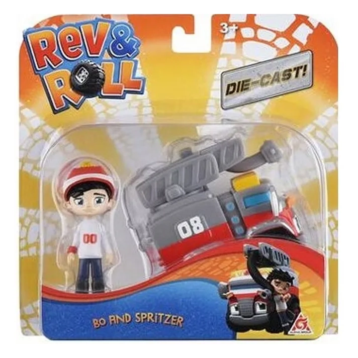 Alpha Group Rev & Roll Bo i Spritzer Figurka 7cm 2pak