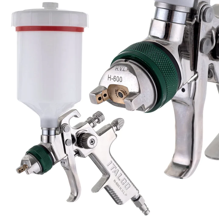 Pistolet Lakierniczy ITALCO HVLP dysza 1,8mm Zbiornik 600ml