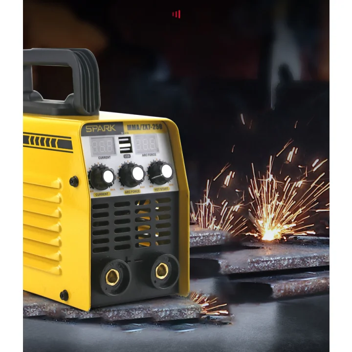 Spawarka domowa SPARK MMA-250 20-250A podwójny wyświetlacz USB