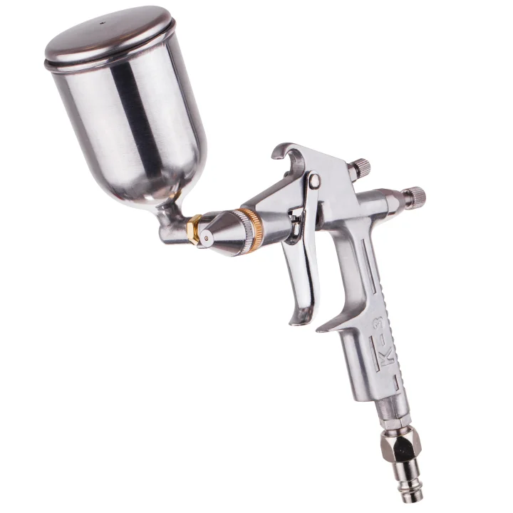 Pistolet Lakierniczy 0,5mm Boczny Uchylny Zbiornik AUARITA do zaprawek