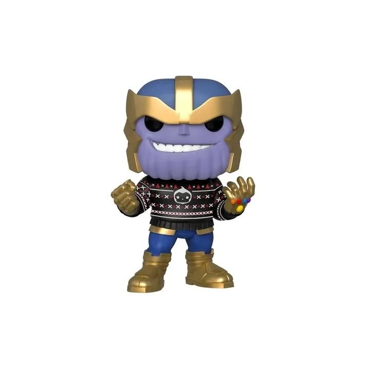 Funko POP! Marvel Happy Holidays Hulk Groot Cap Thanos 4pak SE