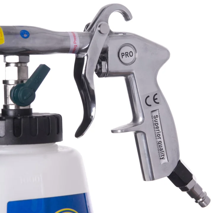 Pneumatyczny Pistolet Prania Czyszczenia Tapicerki HCL-01 efekt tornada