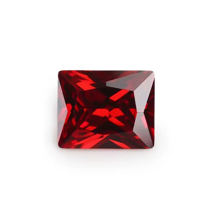 Rubin Kambodia zestaw 7 szt Rozmiar karaty 7x7mm Doskonały środek cięcia Bardzo dobry kraj pochodzenia