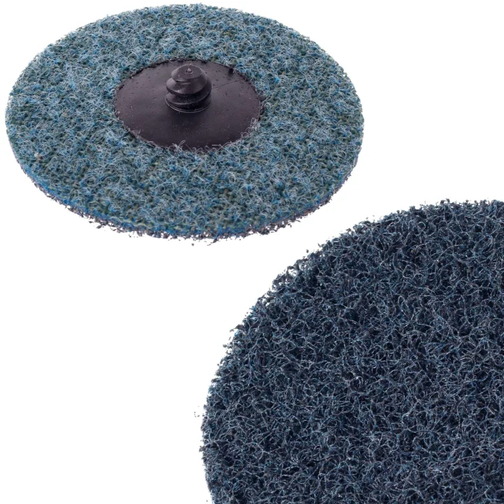 Krążki ścierne 75mm 19el Włóknina 6mm Szlifierka Wiertarka system Roloc