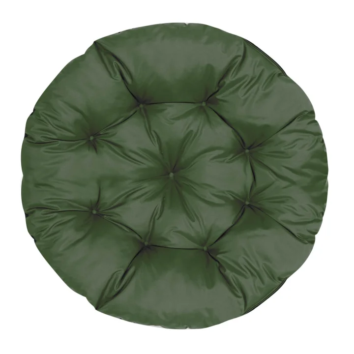 Poduszka ogrodowa 110 cm na krzesło wiszące bocianie gniazdo wodoodporna zielona