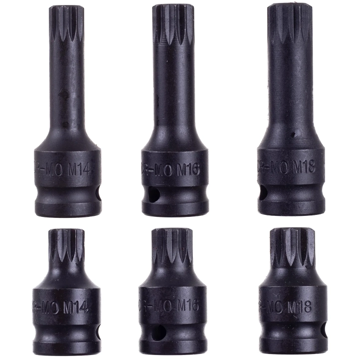 NASADKI UDAROWE SS06 SPLINE M14,M16,M18 1/2