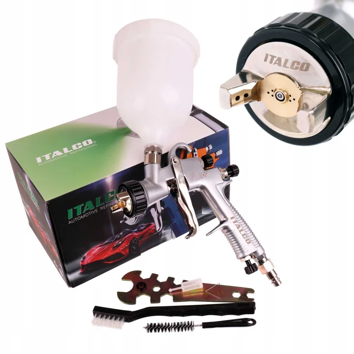 Pistolet Lakierniczy Oryginał ITALCO FLG-G LVMP 1,8mm szer. strumienia 29cm