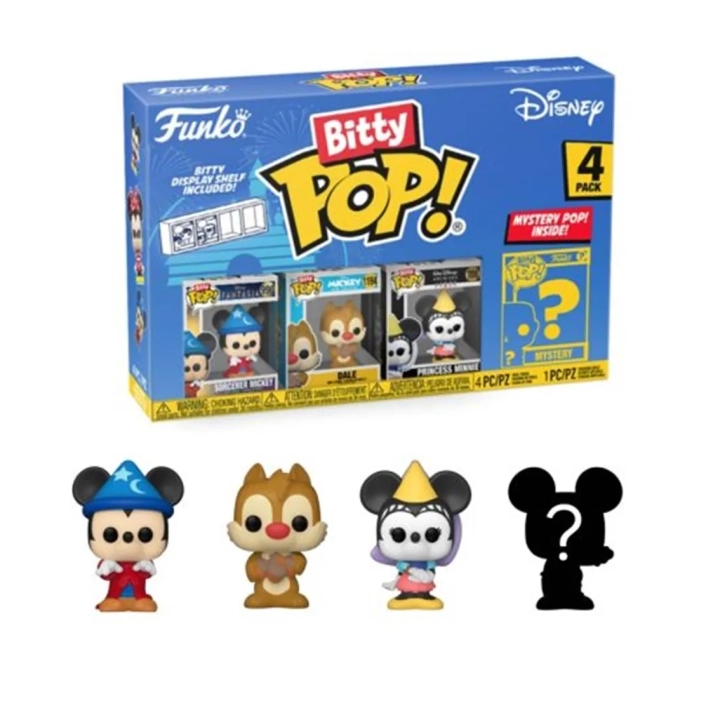 Funko Bitty POP! Disney Classic Sorcerer 2cm 4pak
