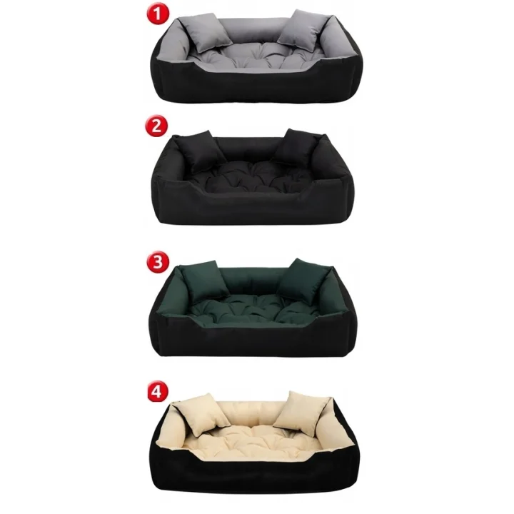 Legowisko dla psa kojec ECCO 75x65 cm wodoodporne czarne