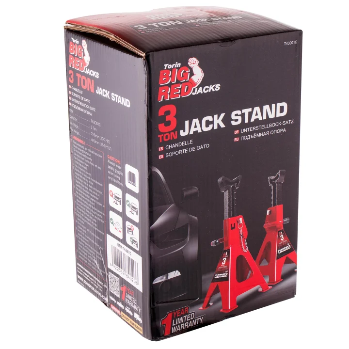 Kobyłki 3T TONY podstawki podpory samochodowe warsztatowe podwójne blokady