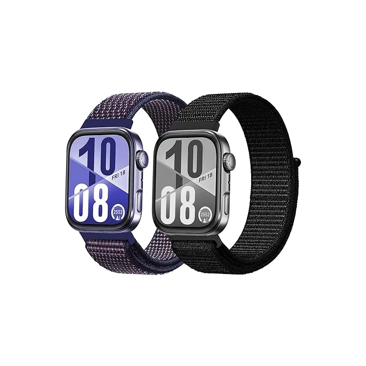 Pasek sportowy regulowany NewJourney do Huawei Watch Fit 4/Pro/Fit 3 2 szt.