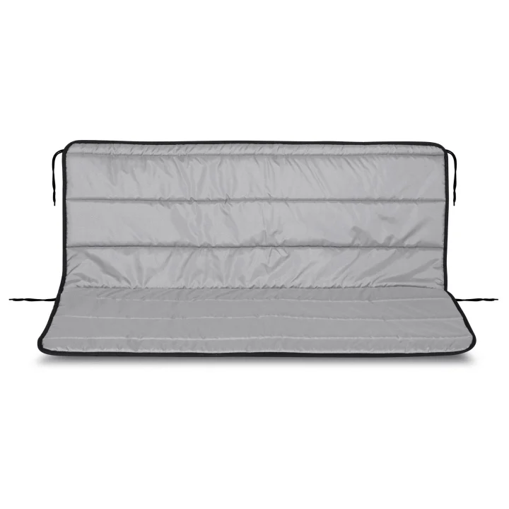 Zestaw poduszek ogrodowych z pianki 120x50x50 cm ciemnoszare