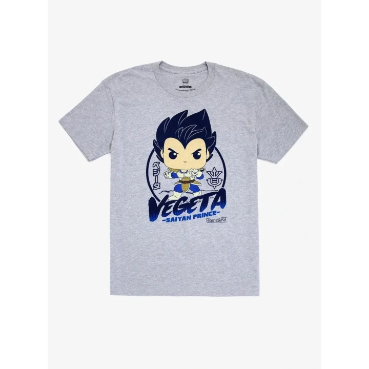 Funko POP! Tees Dragon Ball Z Prince Vegeta T-shirt M
