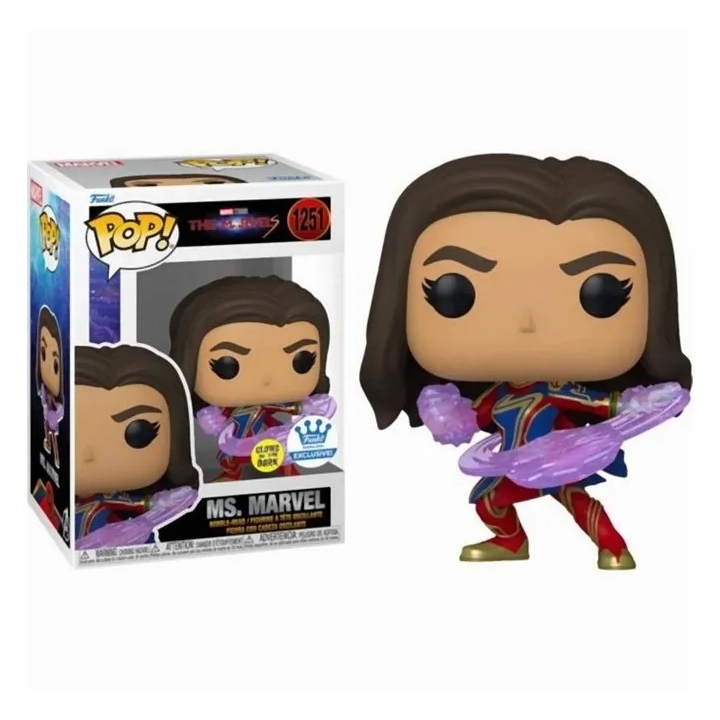 Funko POP! Marvel Ms Marvel Figurka 1251 Glow