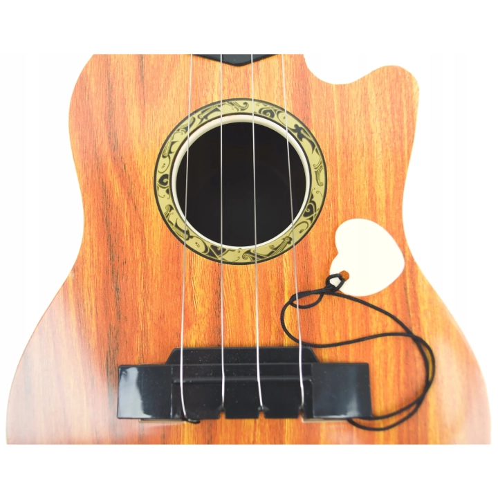 GITARA DLA DZIECI INSTRUMENT MUZYCZNY 4 STRUNY