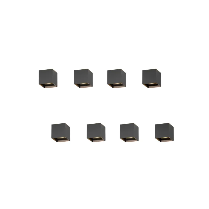 Ścienne Lampy LED K-Bright GW-A310 8PCS 12W 3000K Ciepła Biała