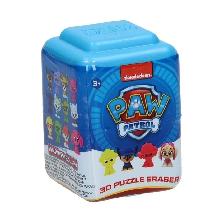 Psi Patrol Pachnąca Gumka Niespodzianka Puzzle 3D