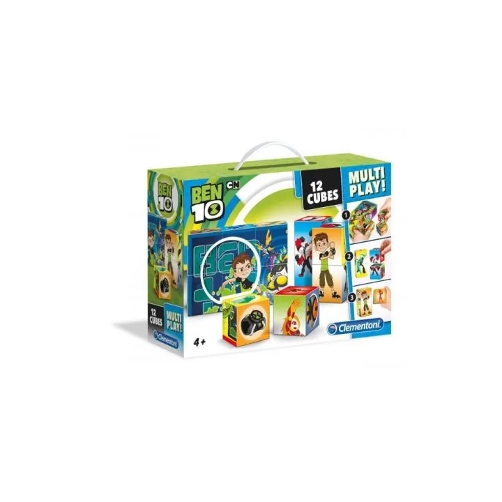 Clementoni Disney Ben 10 Klocki Puzzle 12el