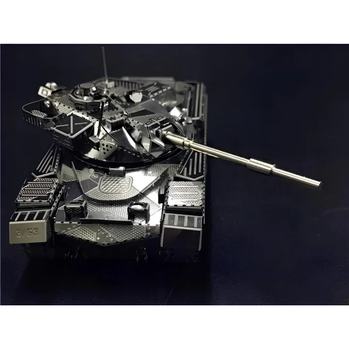 Czołg DIY 3D metalowy zestaw Chieftain MK50 1:100 model kolekcjonerski do składania prezent dla fana