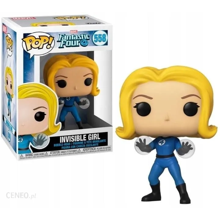 Funko POP! Marvel Fantastic Four Invisible Girl 558