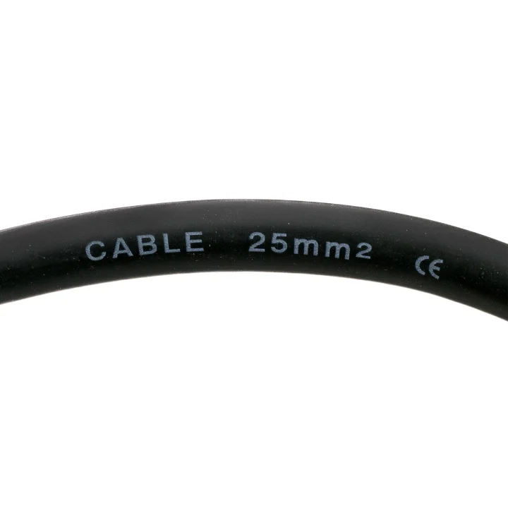 Przewód Kabel Uchwyt Spawalniczy Masowy Masy 200A 7m wtyk ŁW/ŁP50 13mm