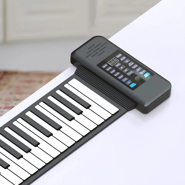 Składany Pianino Elektroniczne 88 Klawiszy, Bluetooth, dla Początkujących
