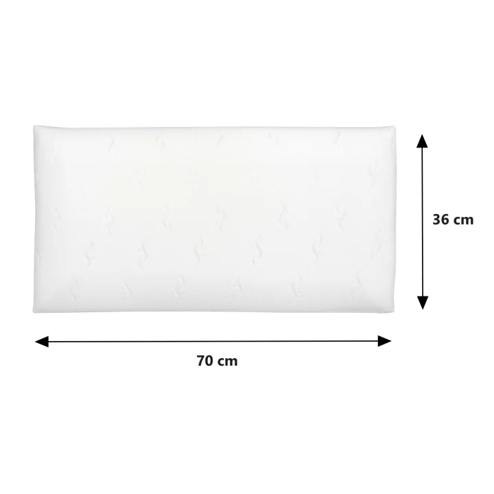 Poduszka termoplastyczna płaska 70x36 cm ecco