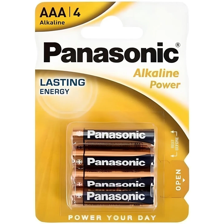 40x najmocniejsze baterie alkaliczne Panasonic Power LR03 AAA