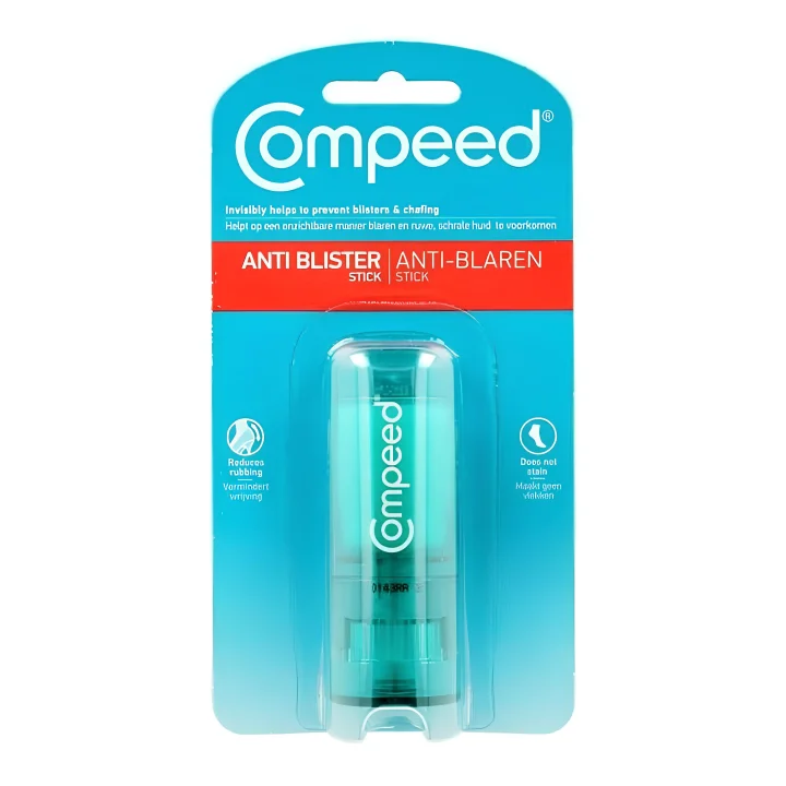 Compeed sztyft przeciw pęcherzom 8 ml skuteczna ochrona stóp przed otarciami i pęcherzami