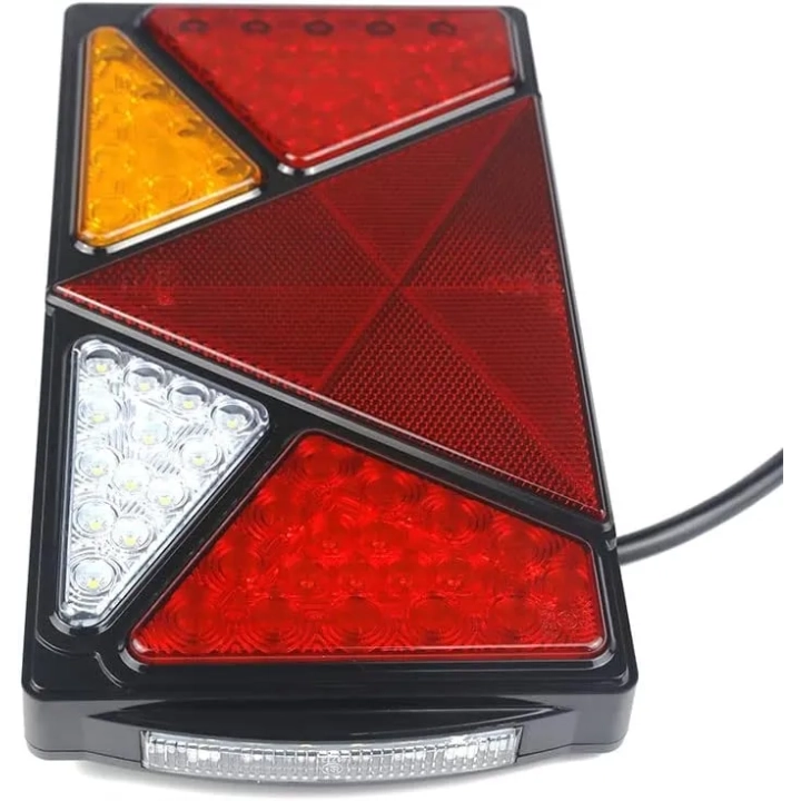 Tylne światła przyczepy 12V/24V 6-żył 45 cm 2 szt. POWYSTAWOWE