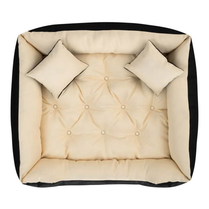 Legowisko dla psa kojec ECCO 145x115 cm wodoodporne beżowe