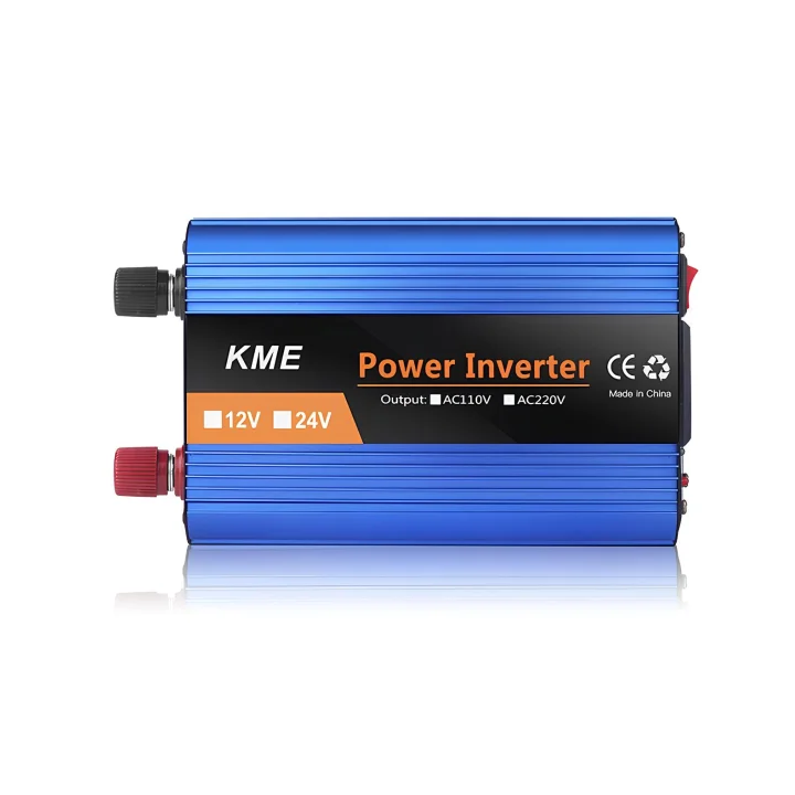 Przetwornica napięcia KME 500, falownik samochodowy na 500W (12V-220V)