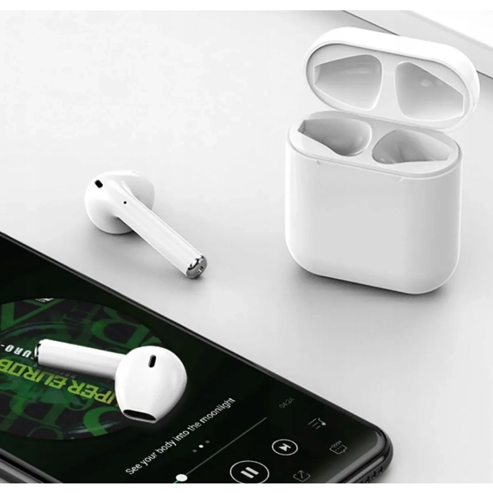 SŁUCHAWKI BEZPRZEWODOWE BLUETOOTH MIKROFON DOUSZNE SPORTOWE + POWERBANK
