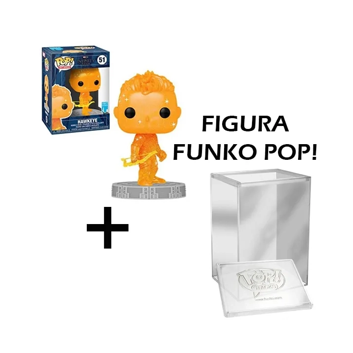 Funko POP! Marvel Infinity Hawkeye Art Series case