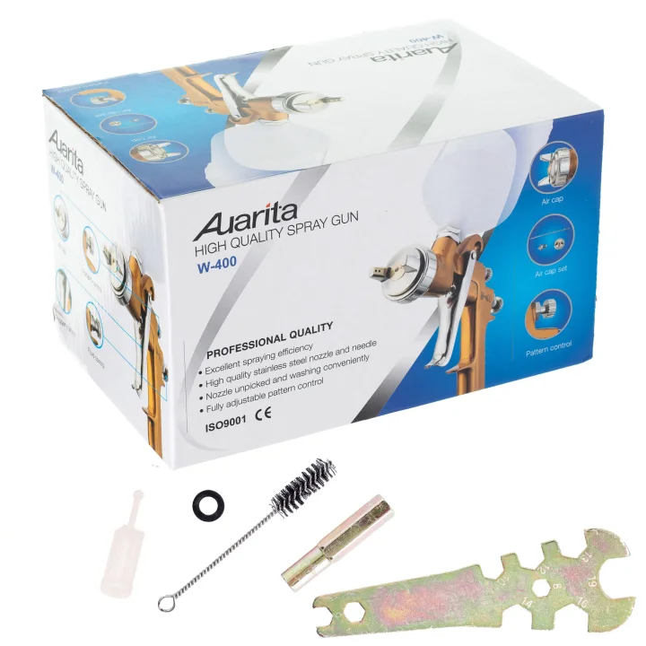 Pistolet Lakierniczy Malarski do Malowania AUARITA W-400 LVMP 1,3mm 600ml