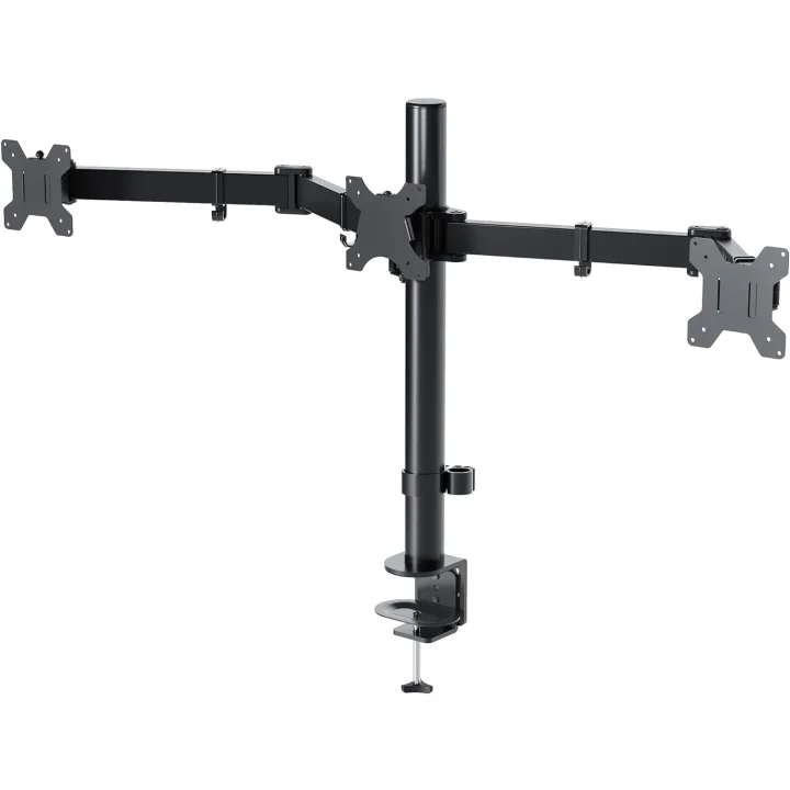 Stojak na trzy monitory BONTEC MDM003, 13-24'', do 10 kg uchwyt biurkowy z regulacją wysokości