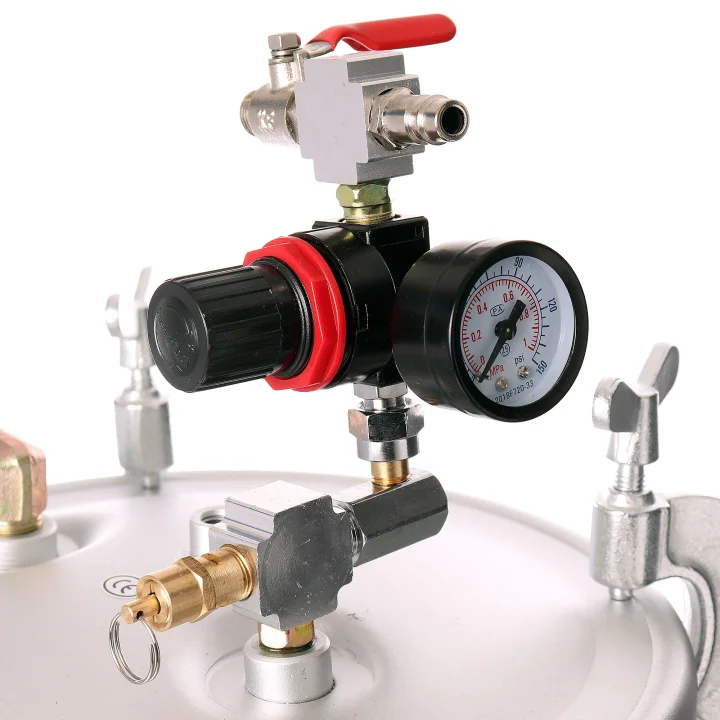 Agregat Malarski Pistolet Lakierniczy Zbiornik 10L Odporny Rozpuszczalniki