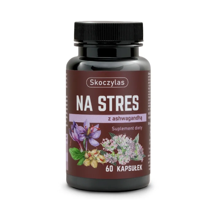 NA STRES ashwagandha, szafran, kozłek lekarski