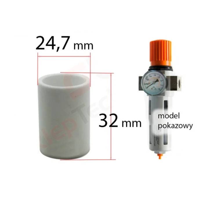 WKŁAD DO FILTRA POWIETRZA YQF4000 1/2 5um biały