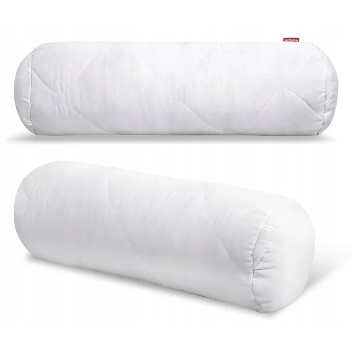 Poduszka wałek 60x25 cm antyalergiczna pikowana mikrofibra silikon