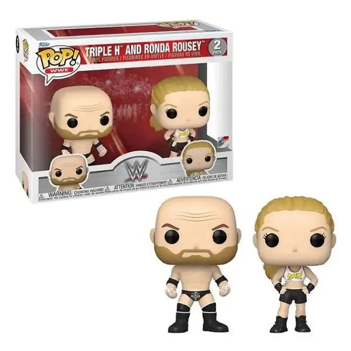 Funko POP! WWE Triple H & Ronda Rousey 2pak figurki