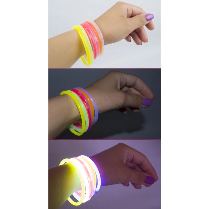 LT431 OPASKI ŚWIECĄCE BRANSOLETKI FLUORESENCYJNE