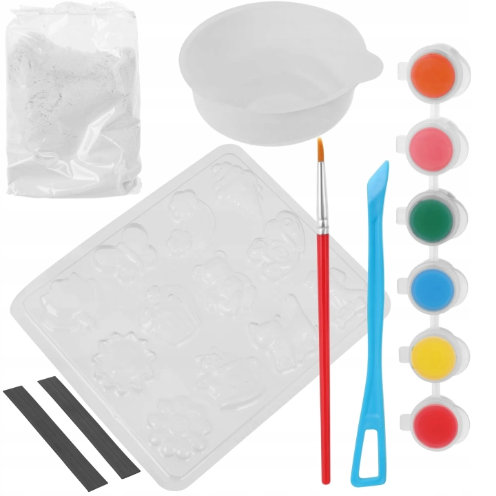LT343 ZESTAW ZRÓB SAM MAGNESY FIGURKI DIY SŁOŃCE