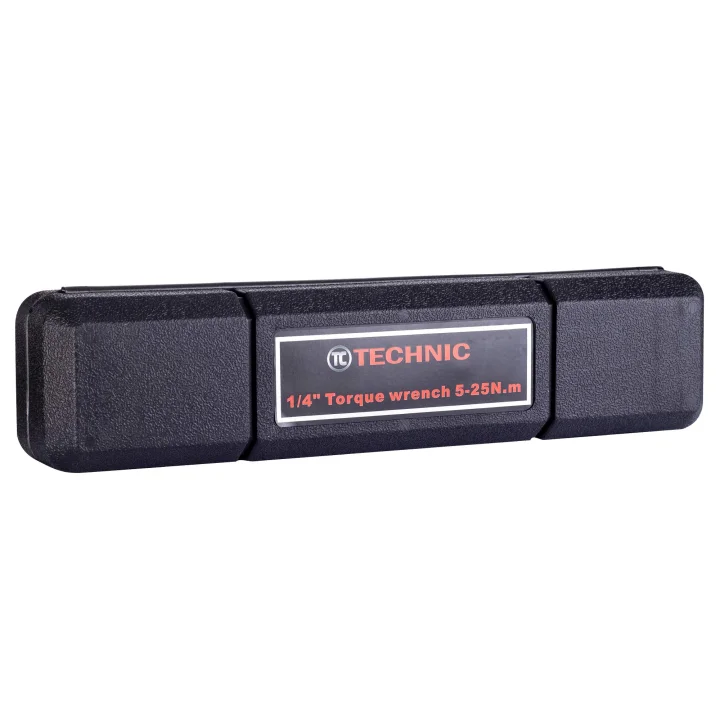 Klucz Dynamometryczny 1/4 5-25Nm Blokada Certyfikat Kalibracji dwukierunkow