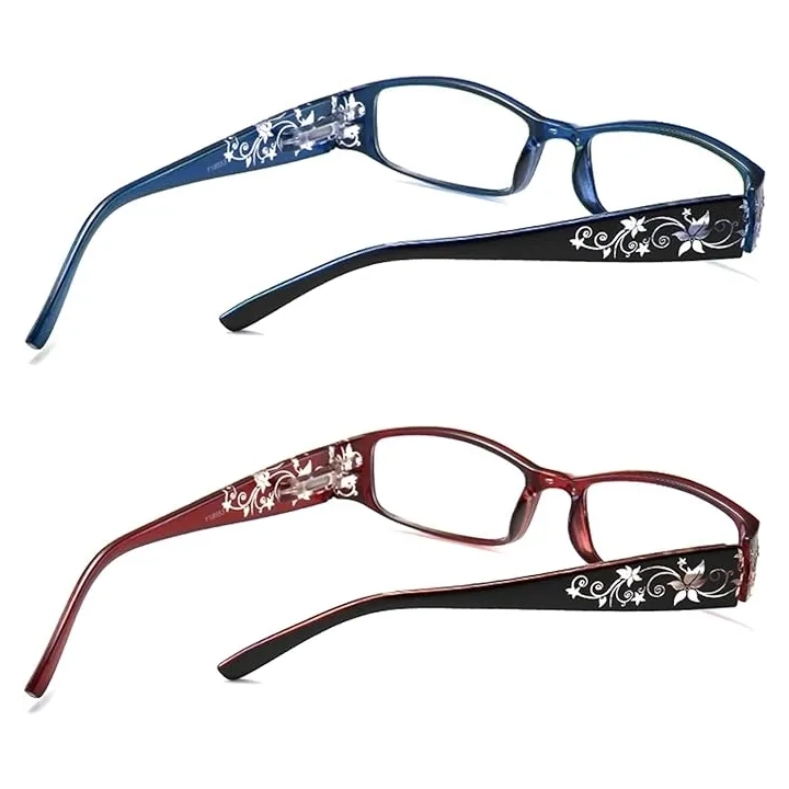 Okulary do czytania damskie ultralekkie KoKoBin antyblue light eleganckie