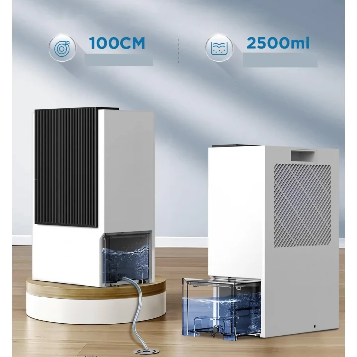 Osuszacz powietrza EasyAcc X2 3w1 3 L/24h grzejnik wentylator do łazienki