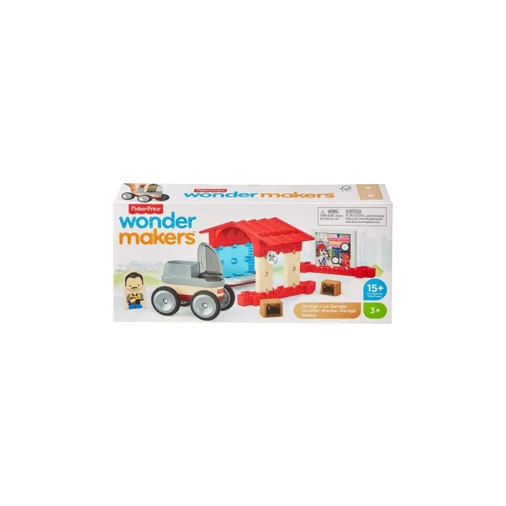 Fisher Price Wonder Makers Garaż klocki