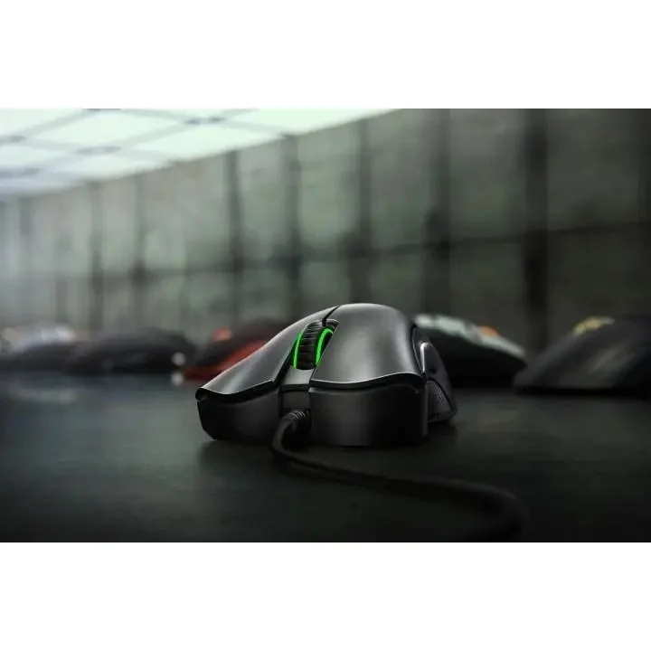 Przewodowa mysz do gier Razer DeathAdder Essential Black ergonomiczna myszka gamingowa z sensorem optycznym