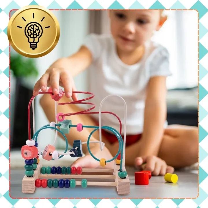 EDUKACYJNY DREWNIANY LABIRYNT PRZEPLATANKA ZWIERZETA ZOO NAUKA PREZENT